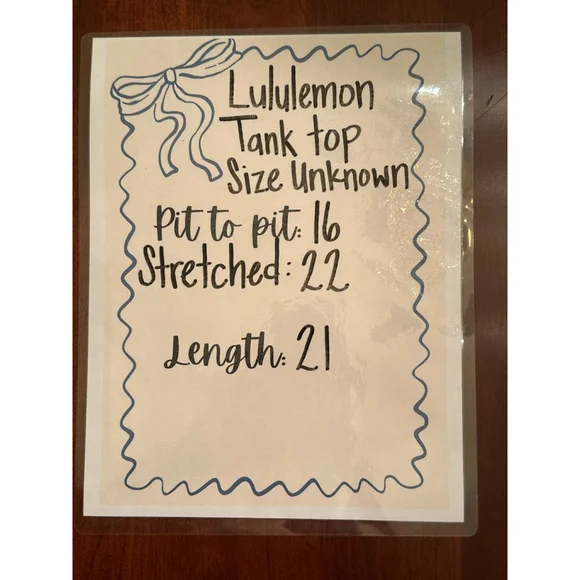 Lululemon Teal Mesh Back Cropped Train Tank Top Likely a Size 10 - Picture 11 of 12